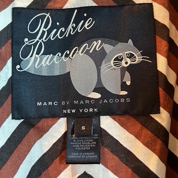 MARC JACOBS Rickie Raccoon Faux Fur Coat - Picture 4 of 7